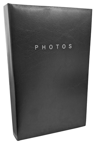 Black flip photo album - x,