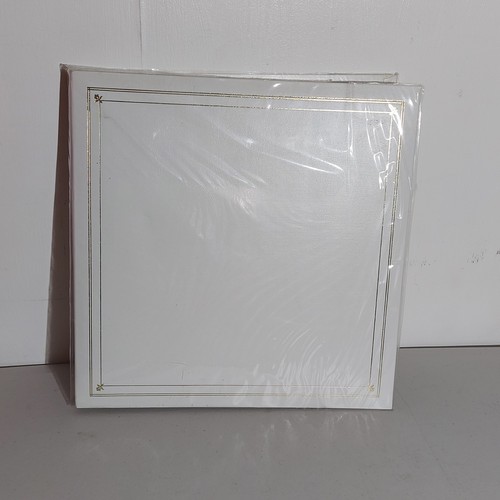 White photo album 6x4 photos - white,