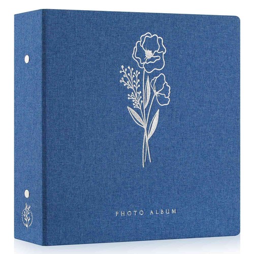 Photo album 6x4 slip linen - album,