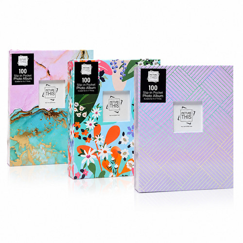 Slip photo albums - 5", x