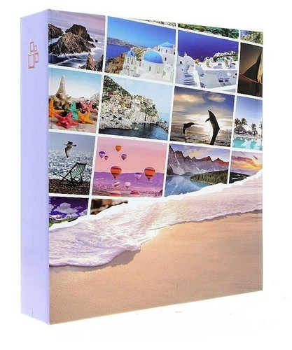 Purple slip photo album - slip,