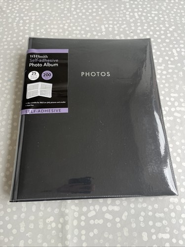 Whsmith black self adhesive - black,