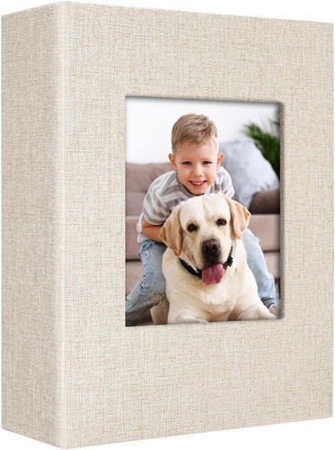 6x4 photo album linen - album,