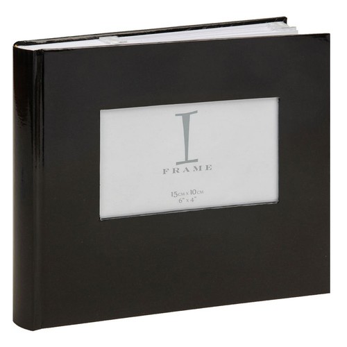 Photo album with window - album,